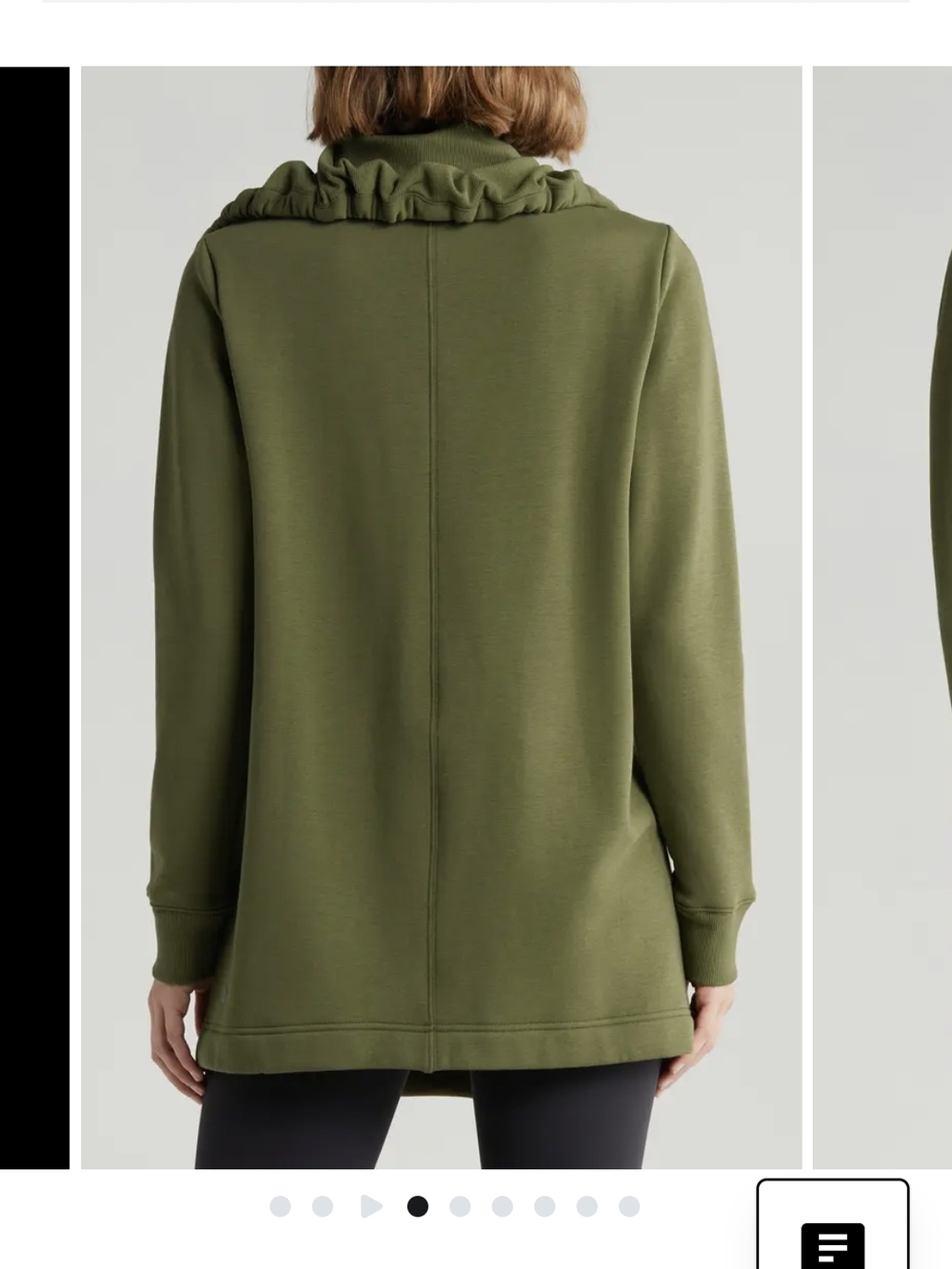 Zella Amazing Cozy Wrap Jacket In Black - Picture 8 of 10